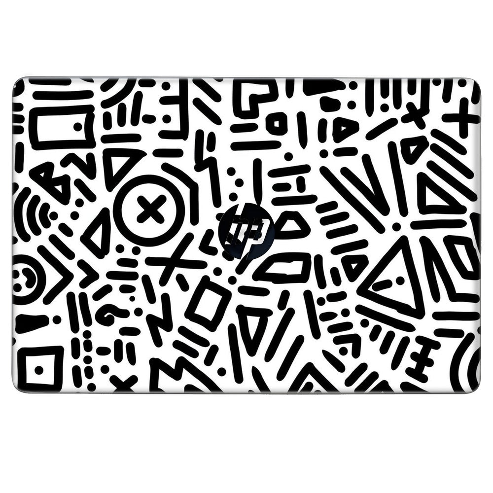 Playful Doodle Elements skin on Hp Elitebook 725 G3 by Decalz