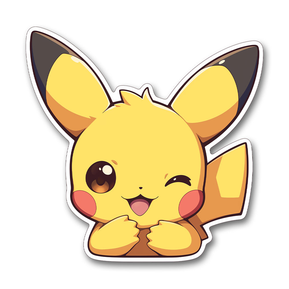 Pokemon Pikachu Cute Sticker