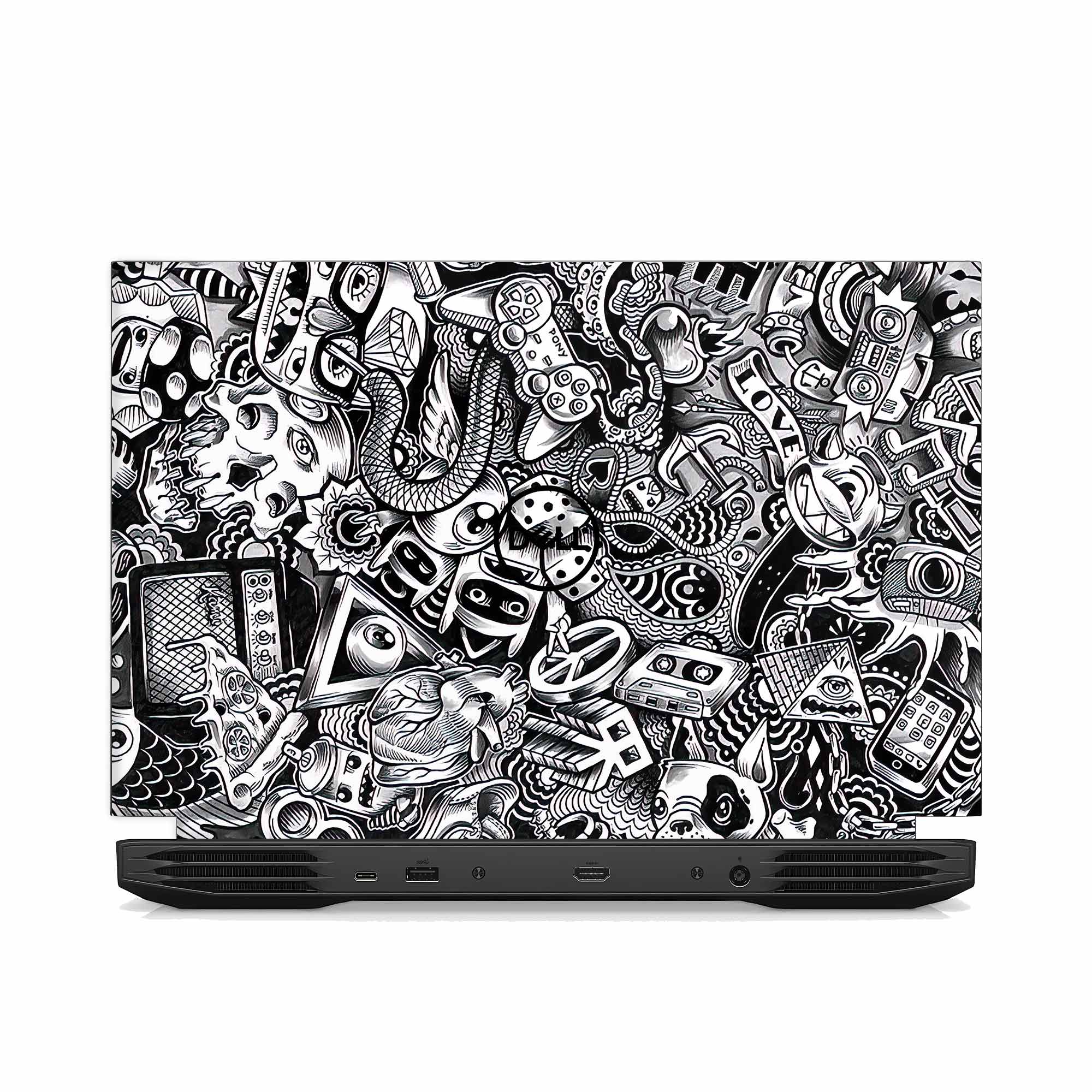 Dell G15 Gaming P121F201 Skins & Wraps