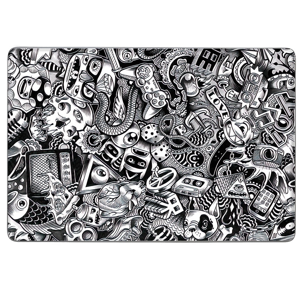 Pony Doodle skin on Hp Elitebook 725 G3 by Decalz
