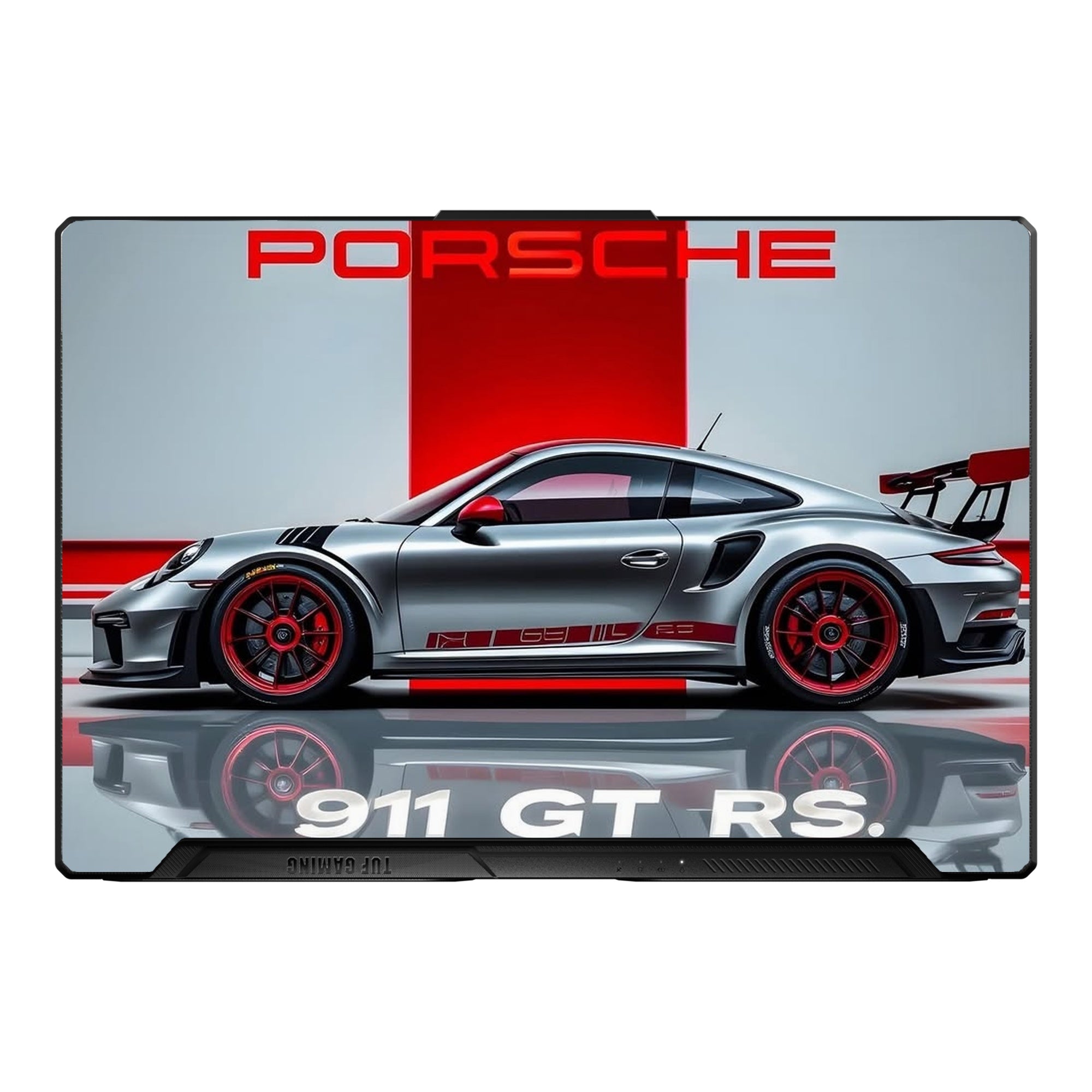 Porsche 911 GT RS Silver by Decalz