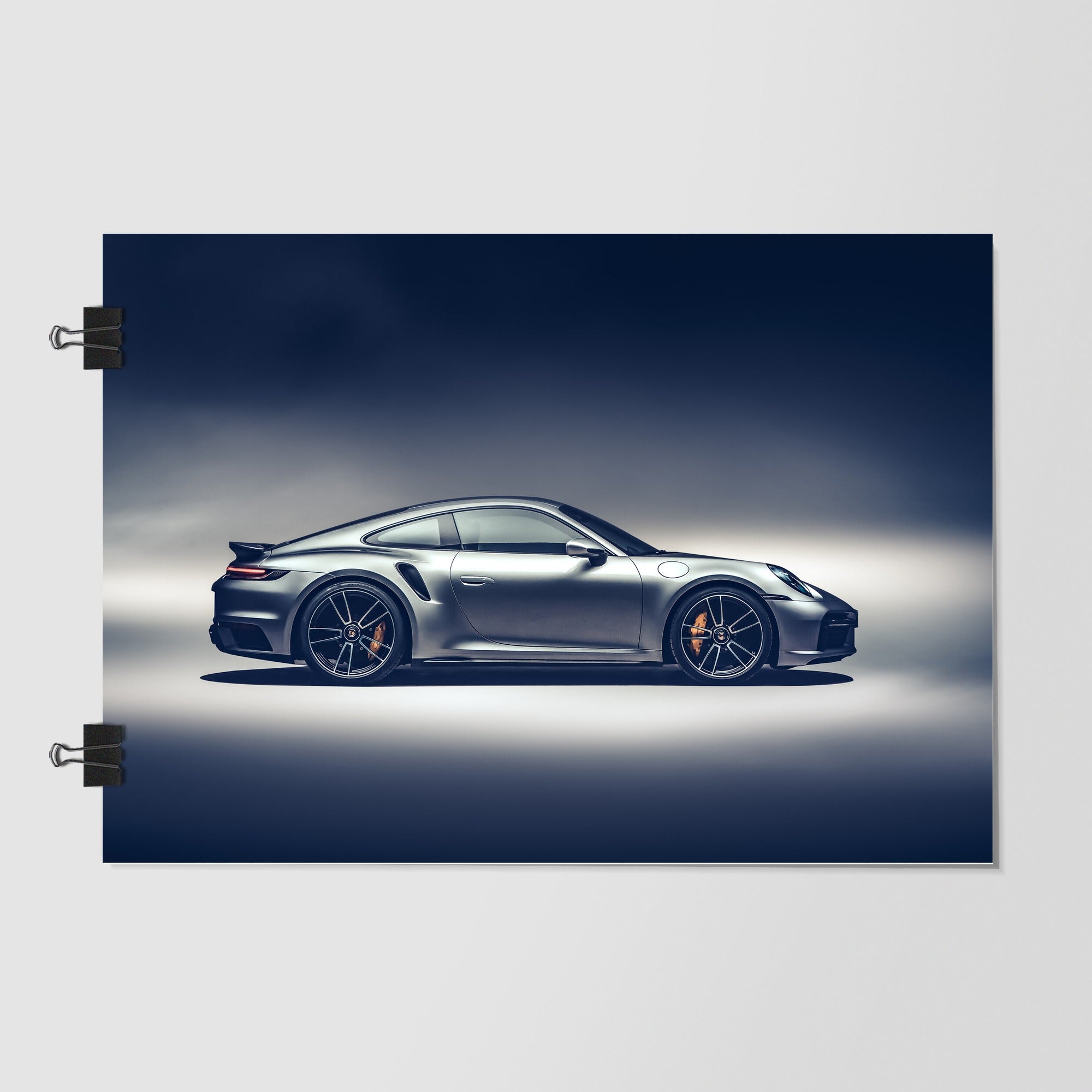 Porsche 911 Gray Sunset Glow by Decalz