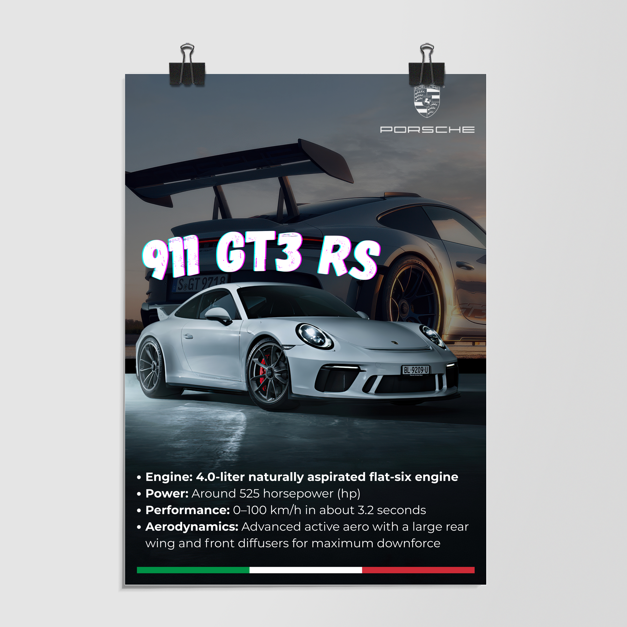 Porsche 911 Gt3 Rs Gray by Decalz