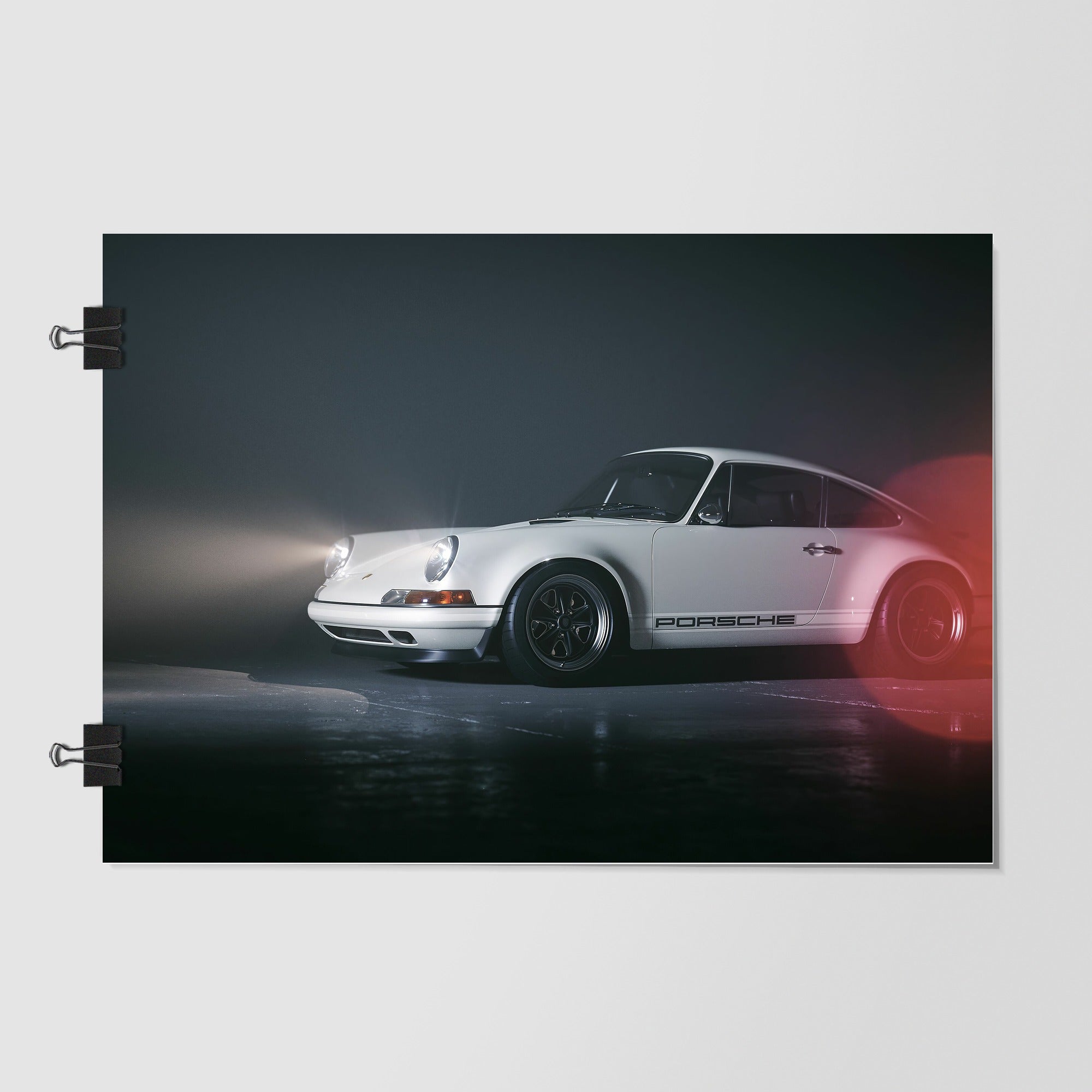 Porsche Green Sports Car by Decalz
