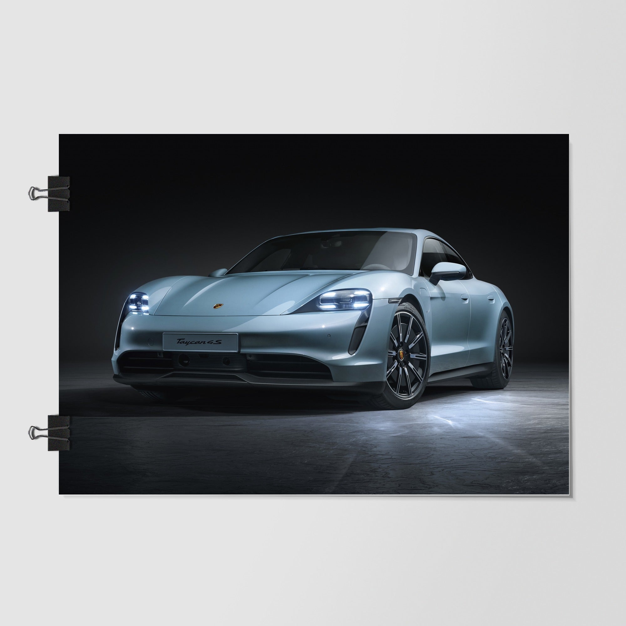 Porsche Taycan Black by Decalz