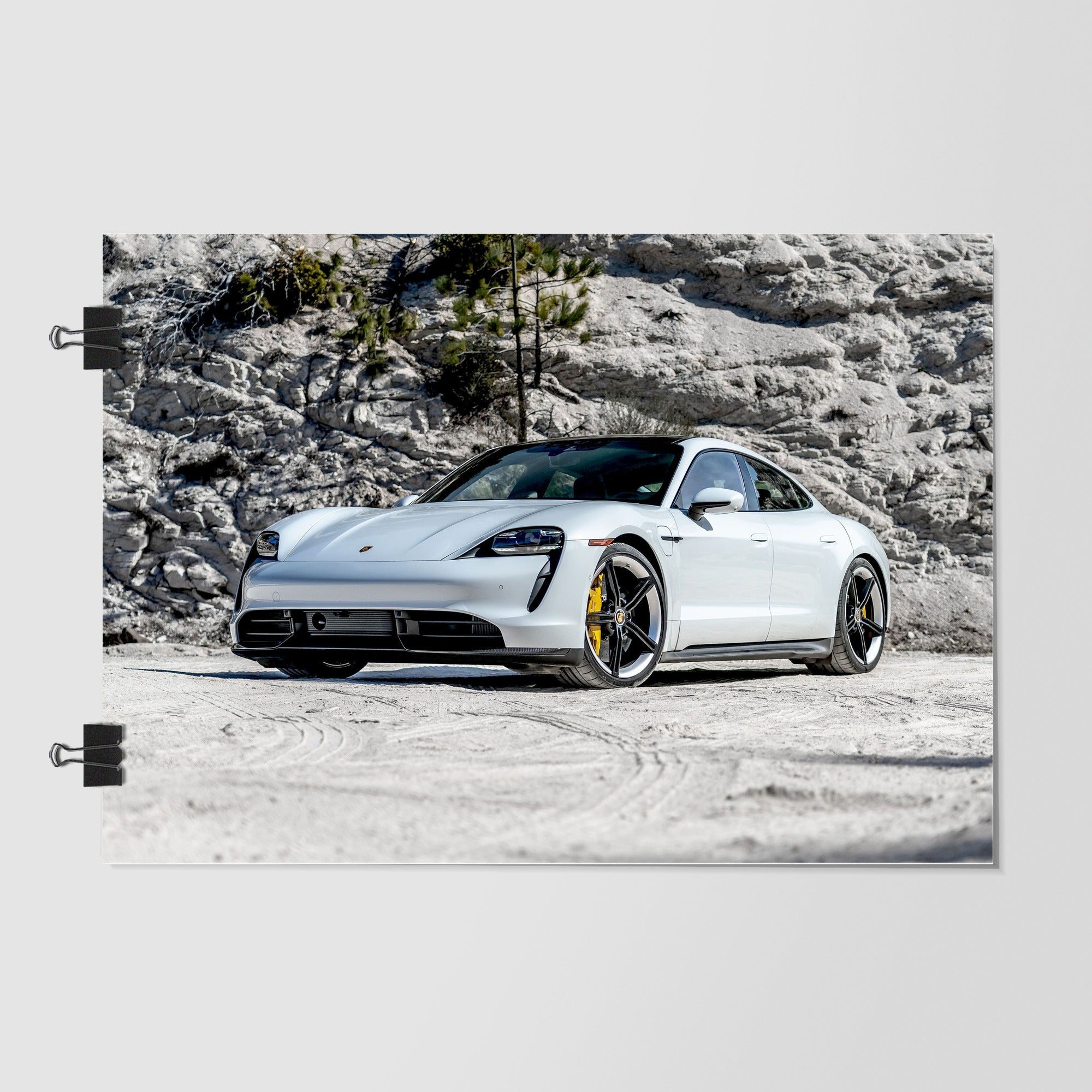 Porsche Taycan Gray by Decalz
