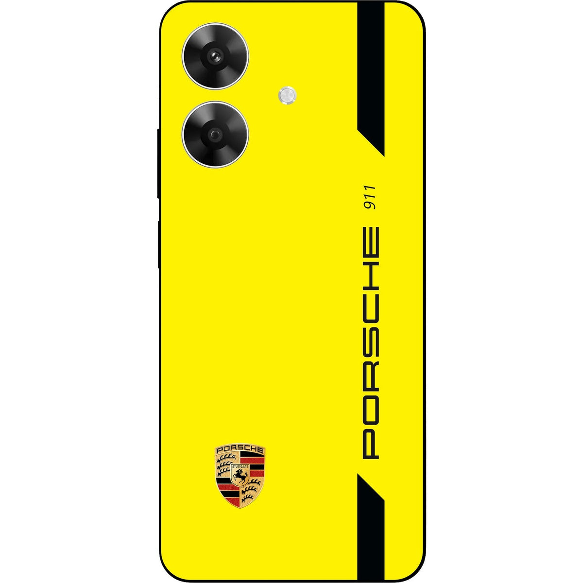 Porsched skin on Realme Narzo N61 by Decalz