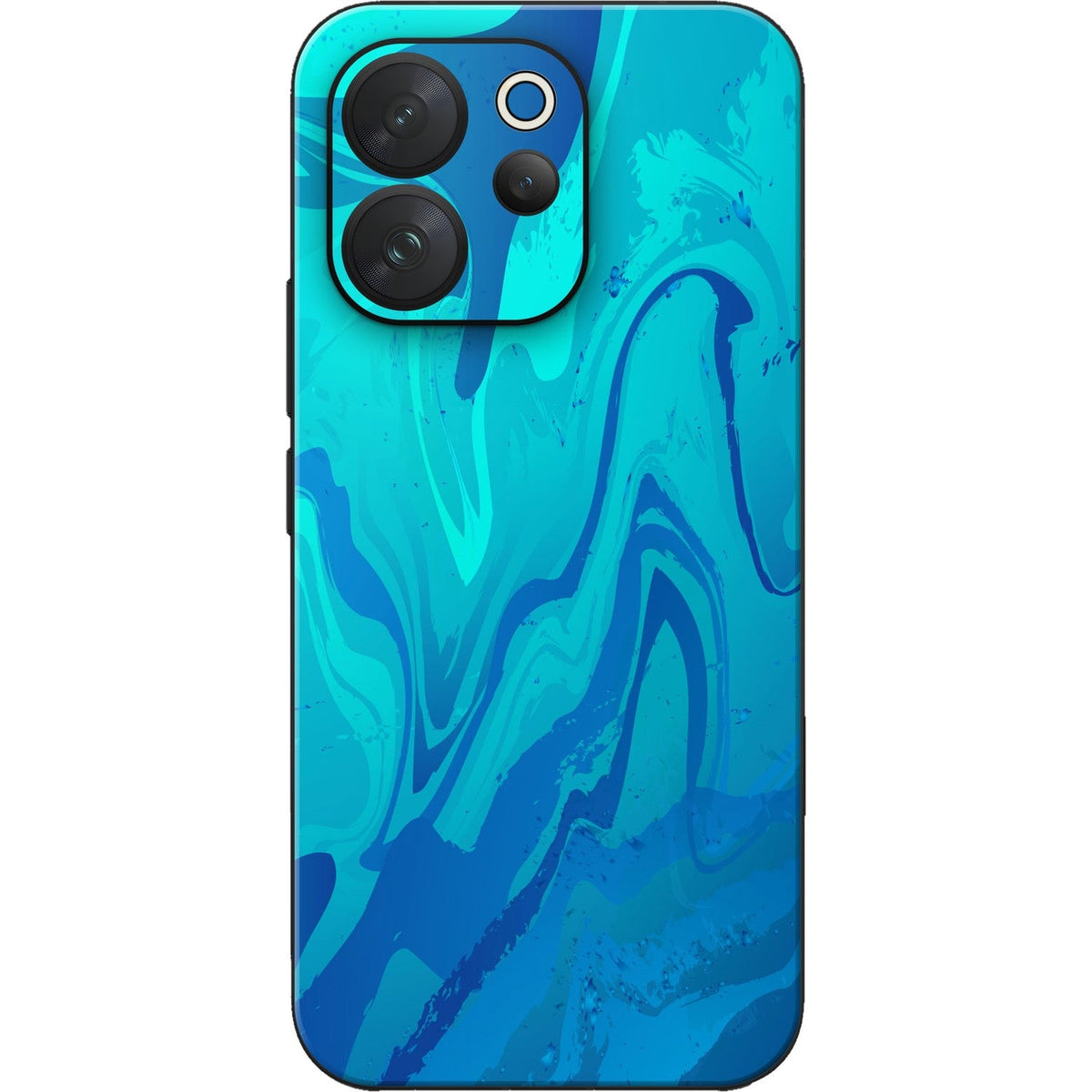 Poseidon Blue skin on Vivo V70 (5G) by Decalz