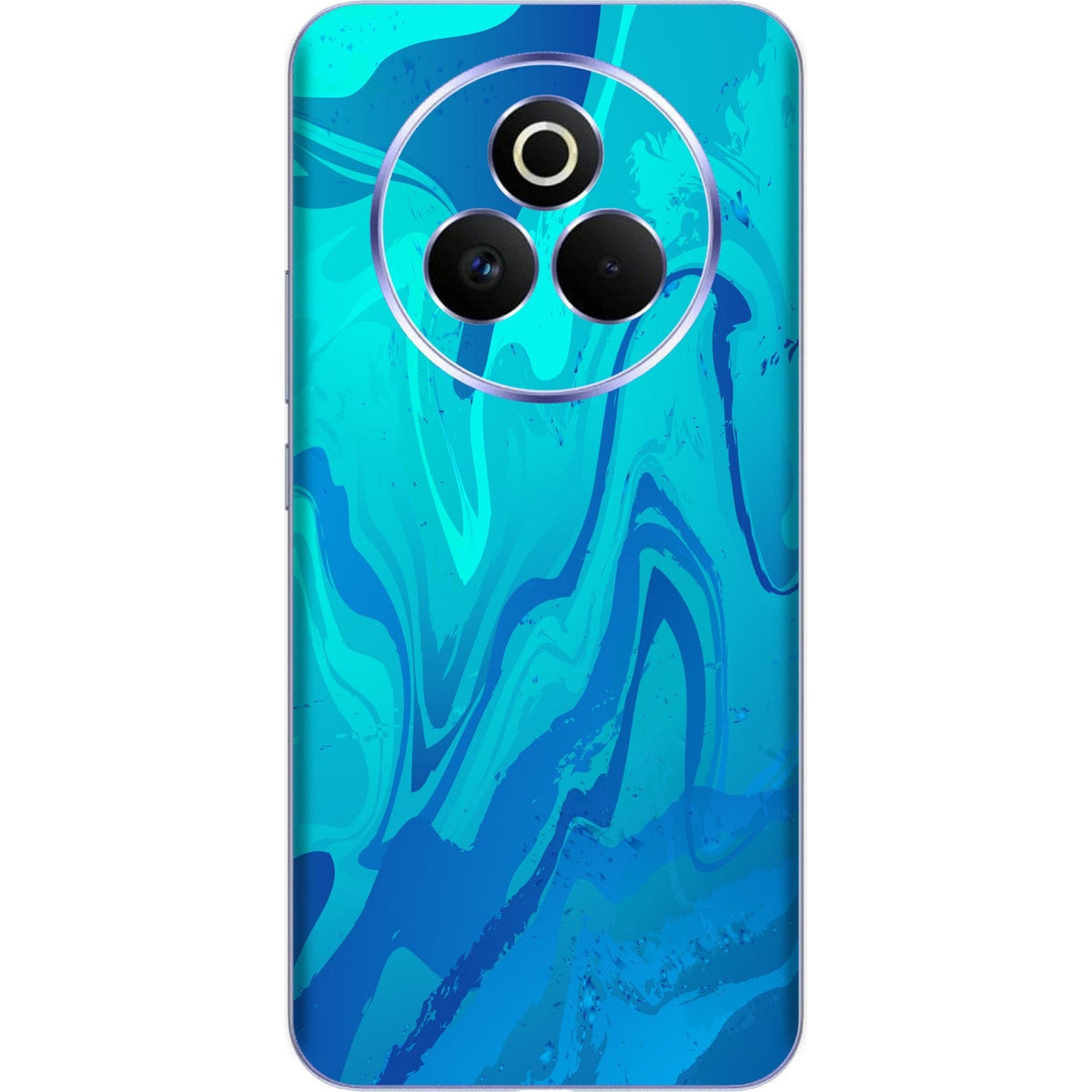 Poseidon Blue skin on Realme P3 Pro (5G) by Decalz