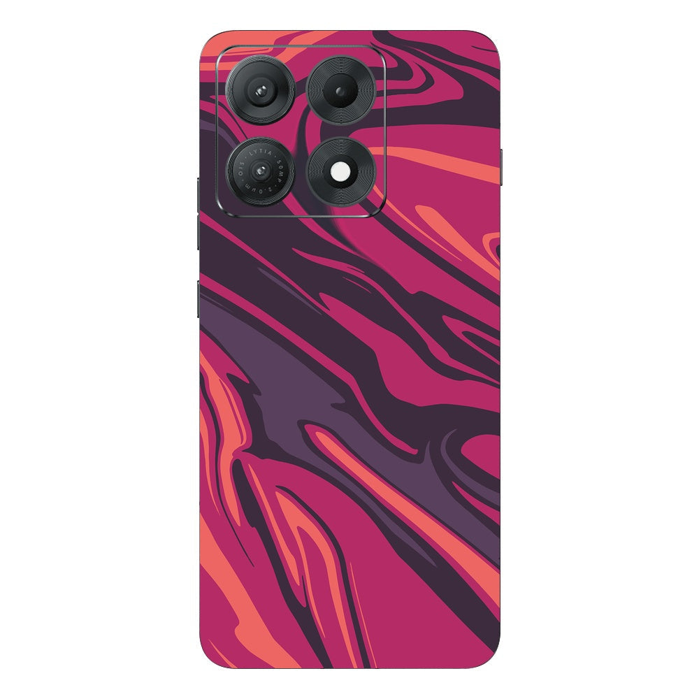 Poseidon Red skin on Moto Edge 70 Max (5G) by Decalz