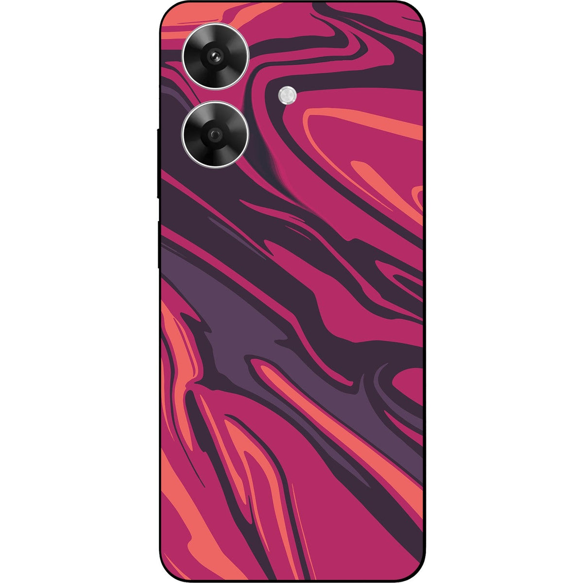 Poseidon Red skin on Realme Narzo N61 by Decalz