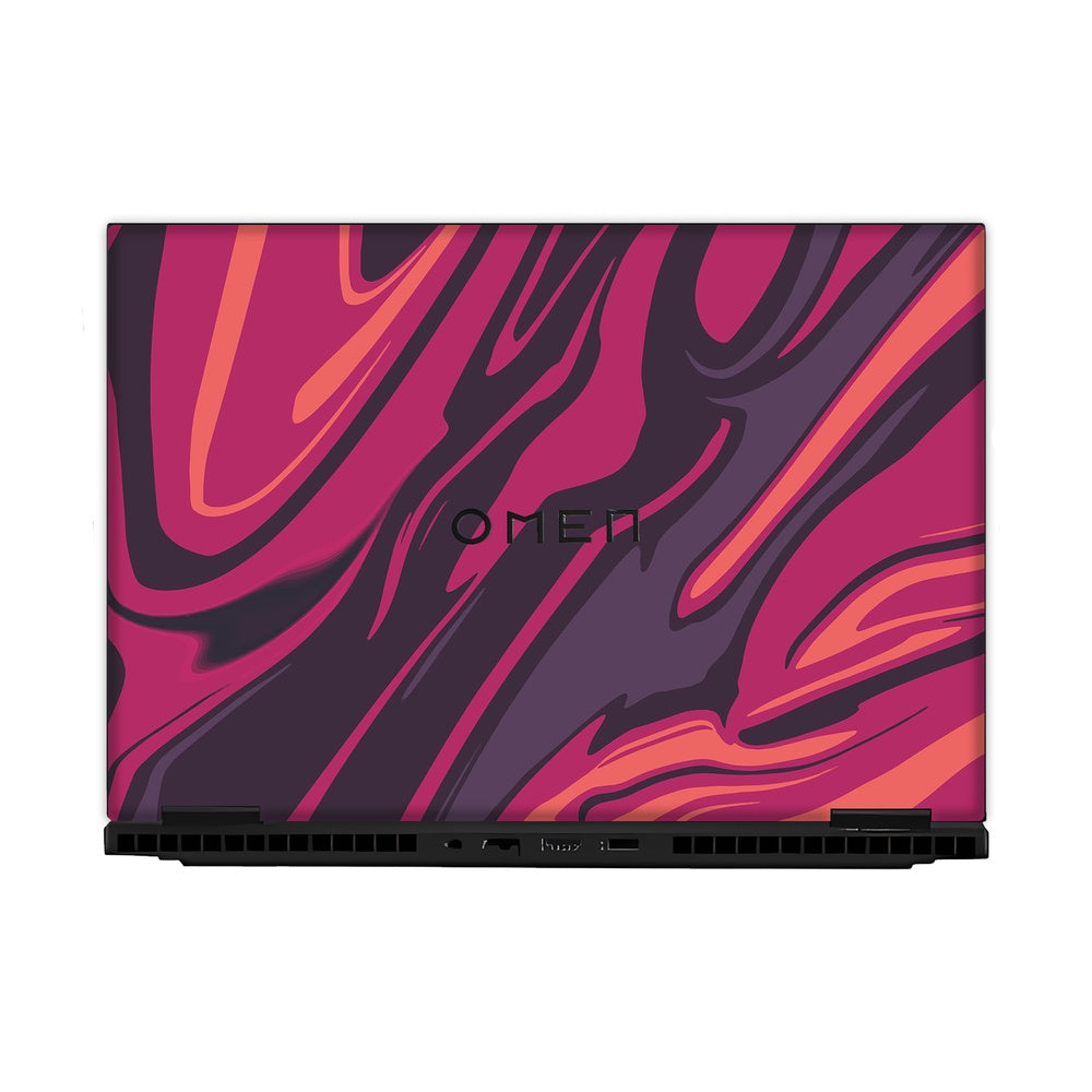 Poseidon Red skin on Hp Omen Gaming 16-AM0241TX by Decalz