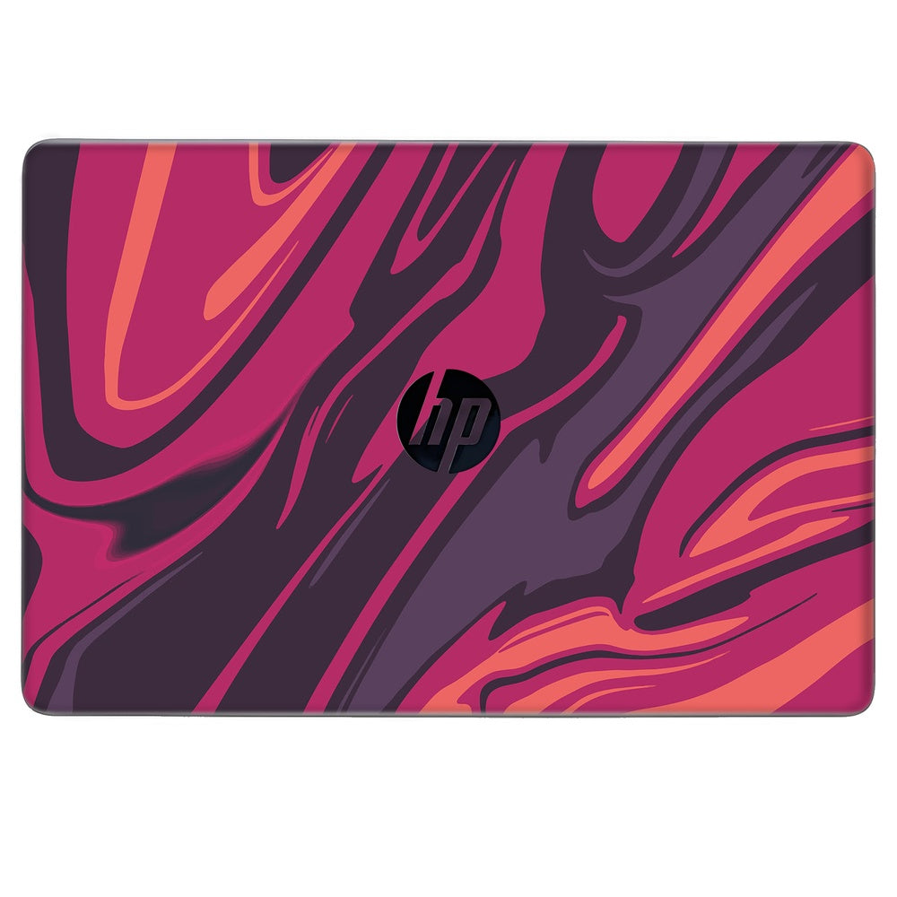 Poseidon Red skin on Hp Notebook 15s-DU0072TX by Decalz