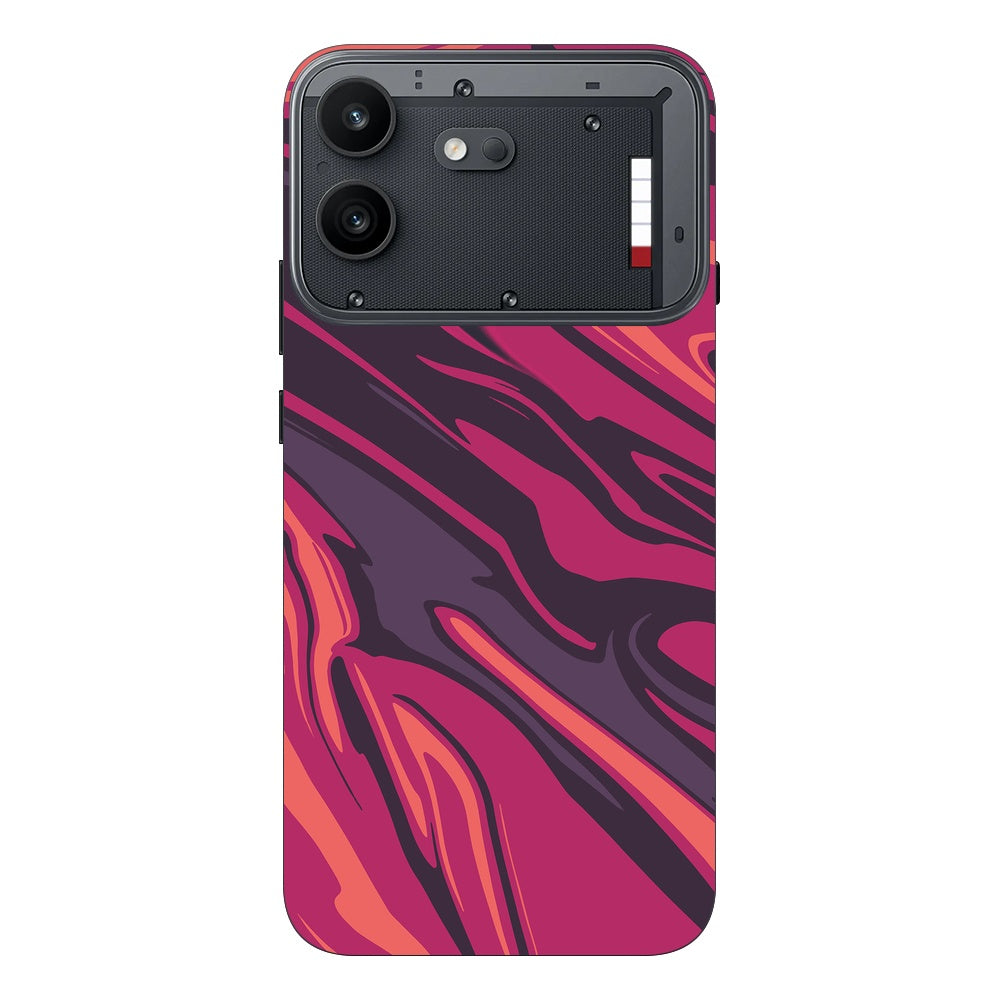 Poseidon Red skin on Nothing Phone 4B by Decalz
