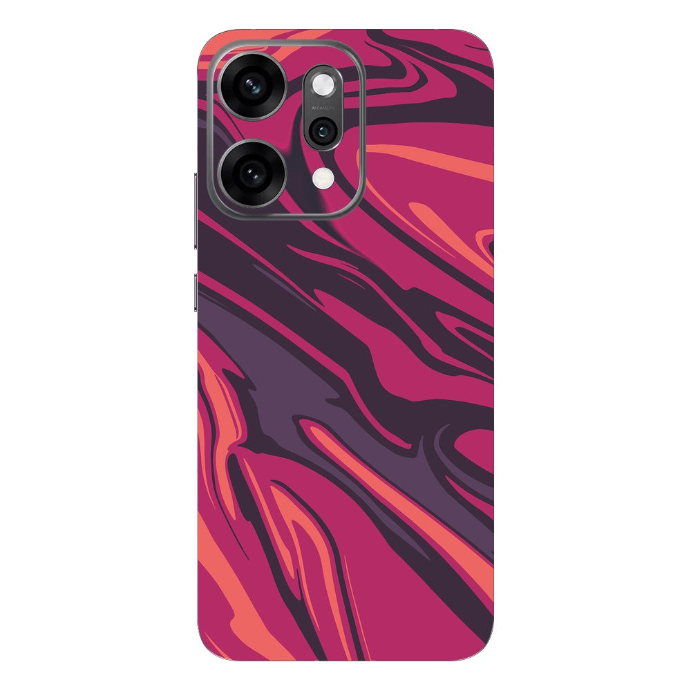 Poseidon Red skin on Oppo Reno 14 Pro (5G) by Decalz