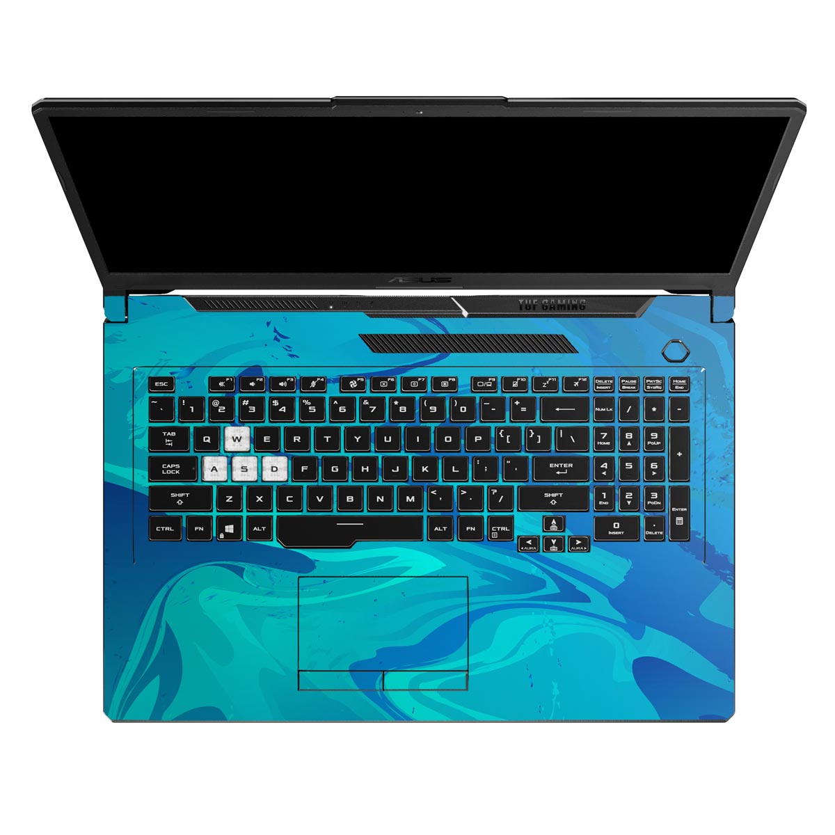 Poseidon Blue - Laptop Skins