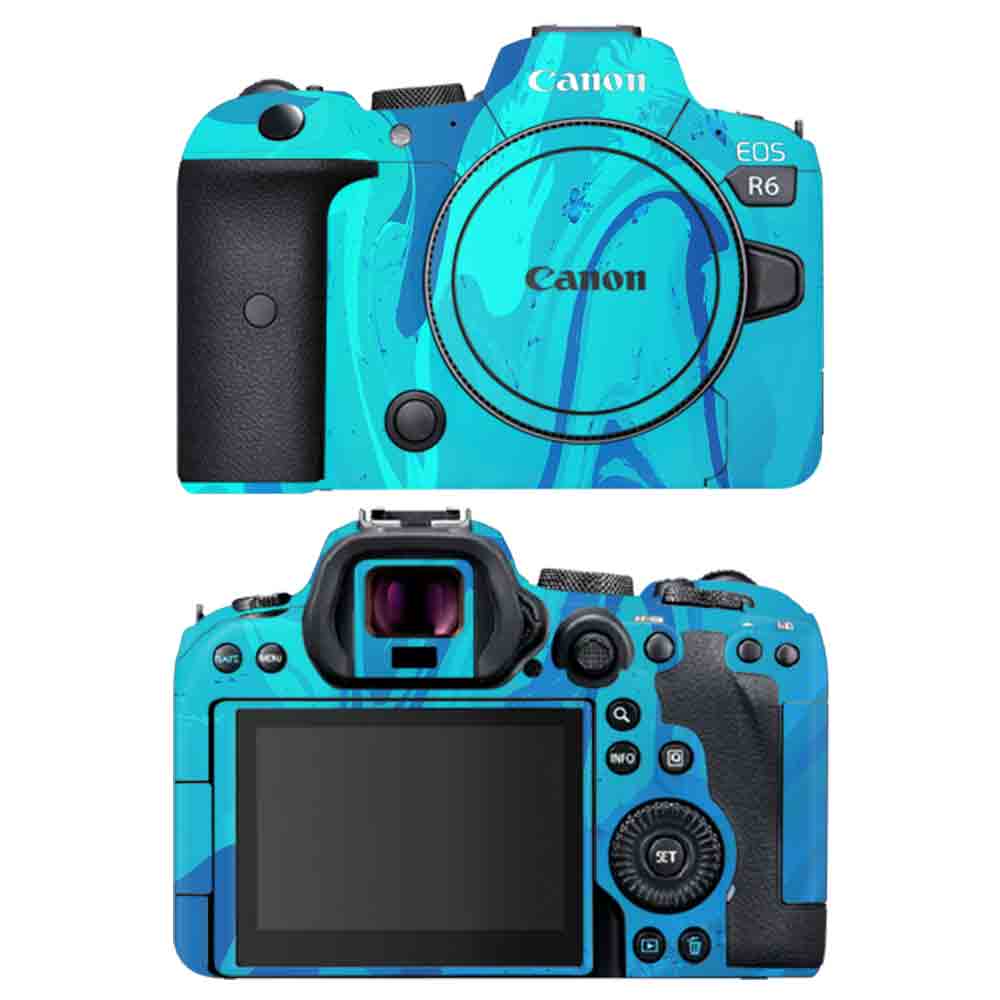 Poseidon Blue - Canon Camera Skins