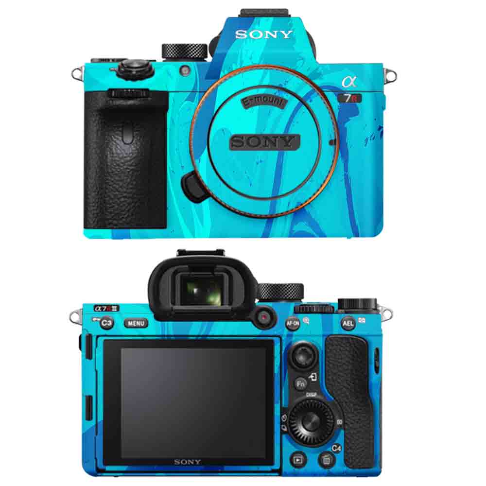 Poseidon Blue - Sony Camera Skins