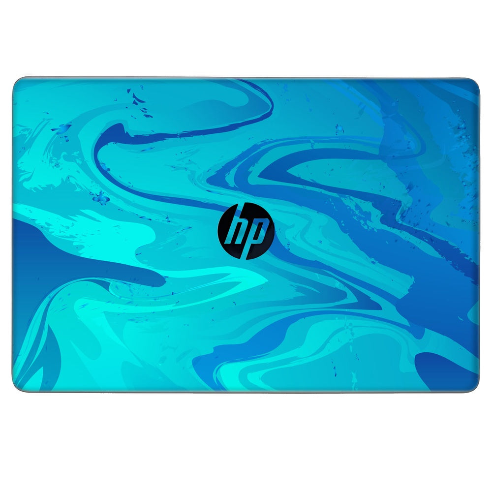 Poseidon Blue skin on Hp Elitebook 725 G3 by Decalz