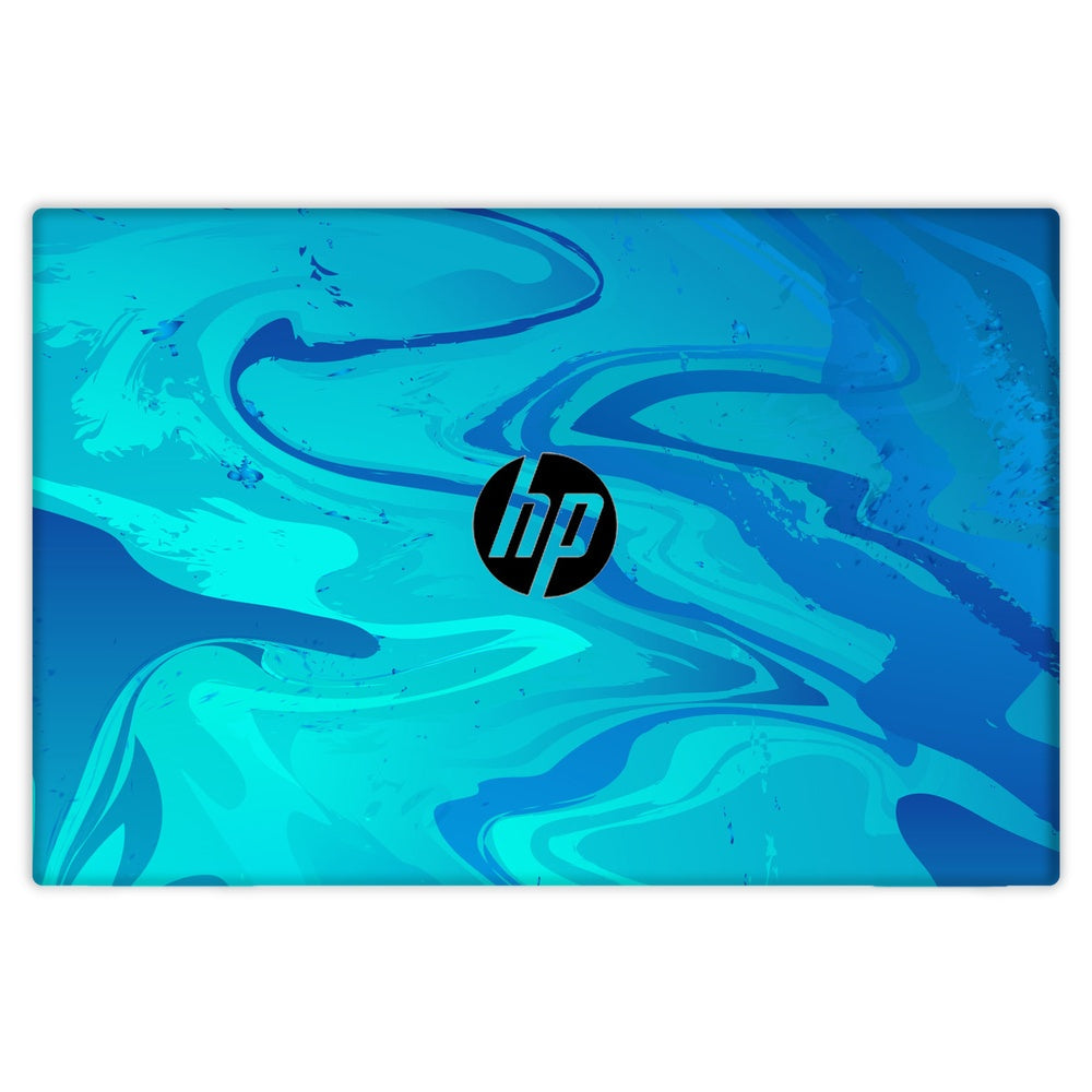 Poseidon Blue skin on Hp ProBook 440 G7 by Decalz