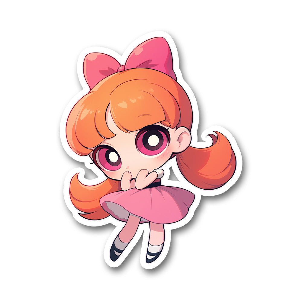 Powerpuff Girls Chibi Blossom Sticker