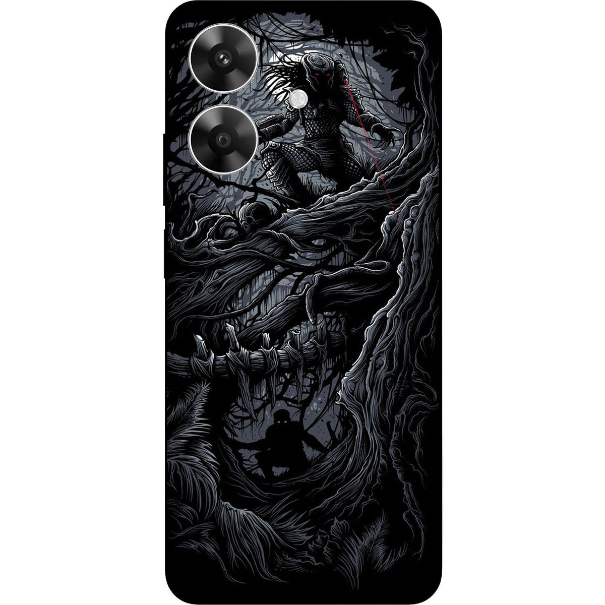 Predator skin on Realme Narzo N61 by Decalz