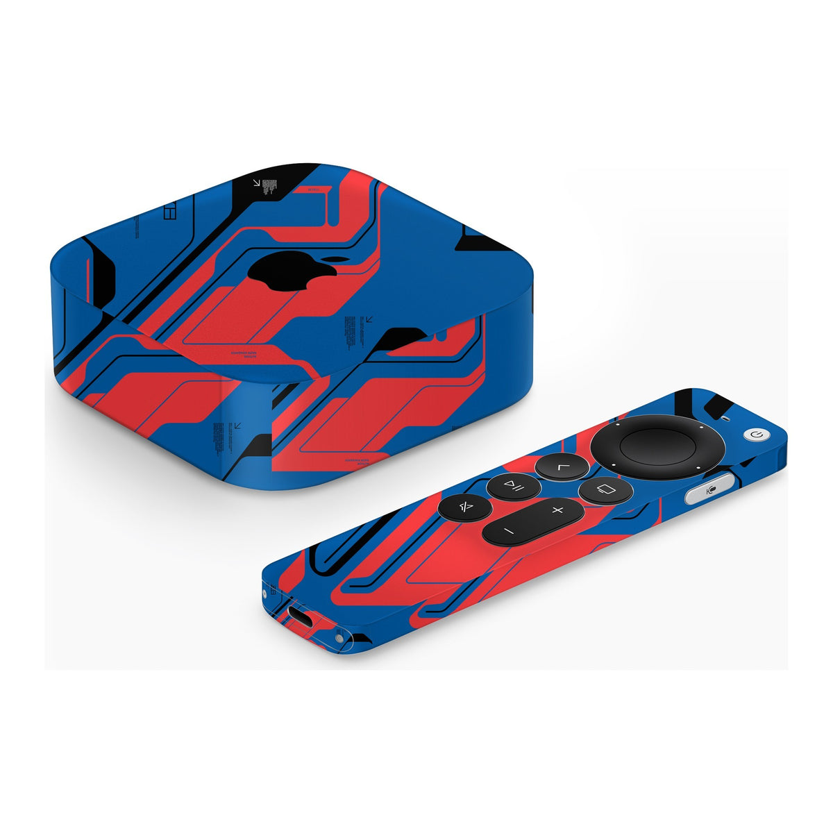 Prime Blue Apple TV 4K (2022) skin by Decalz