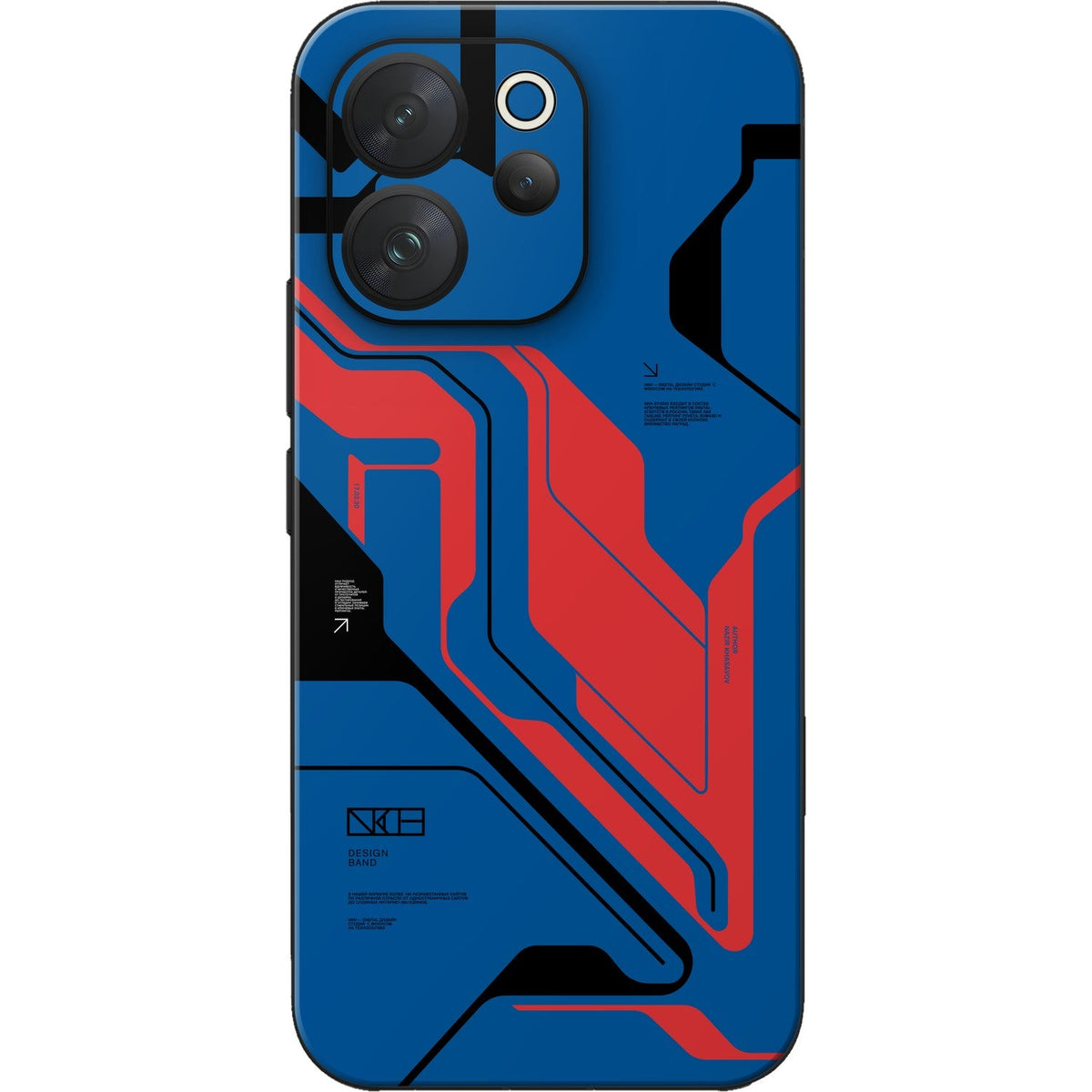 Prime Blue skin on Vivo V70 (5G) by Decalz