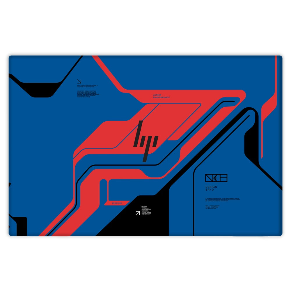 Prime Blue skin on Hp Elitebook 840 G7 by Decalz