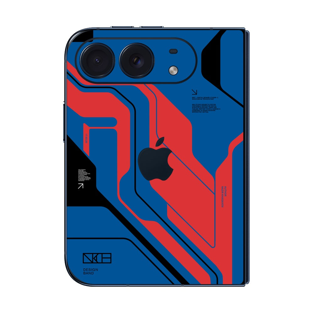 iPhone Duo Prime Blue skin