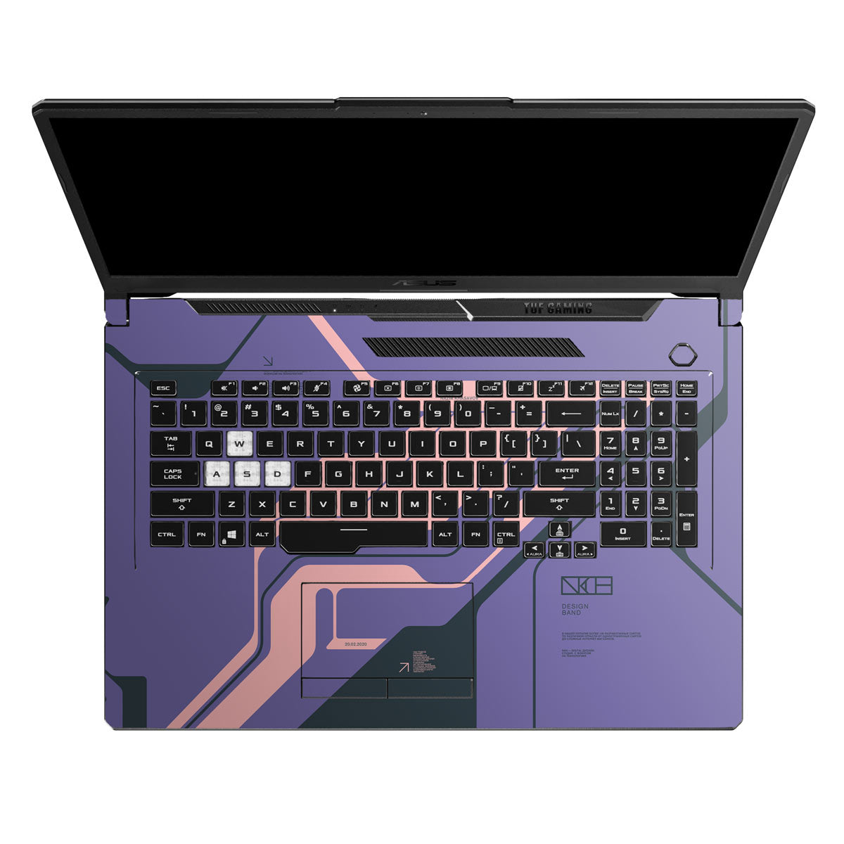Purple Cyberpunk - Laptop Skins