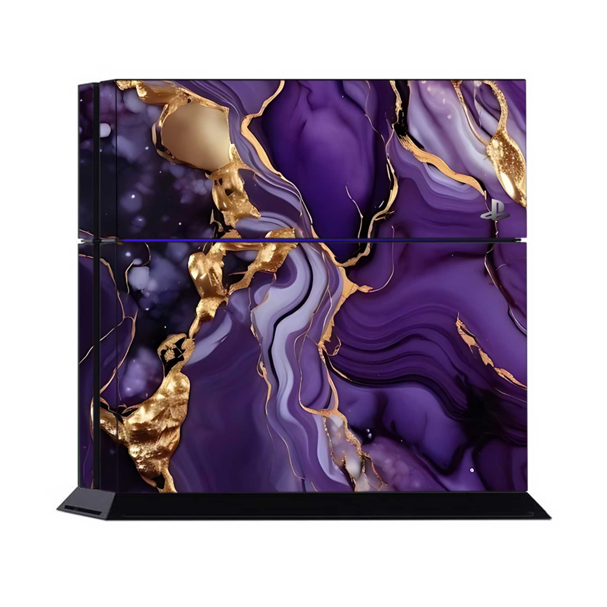 Purple Gold Vein PlayStation 4 Fat Skins & Wraps