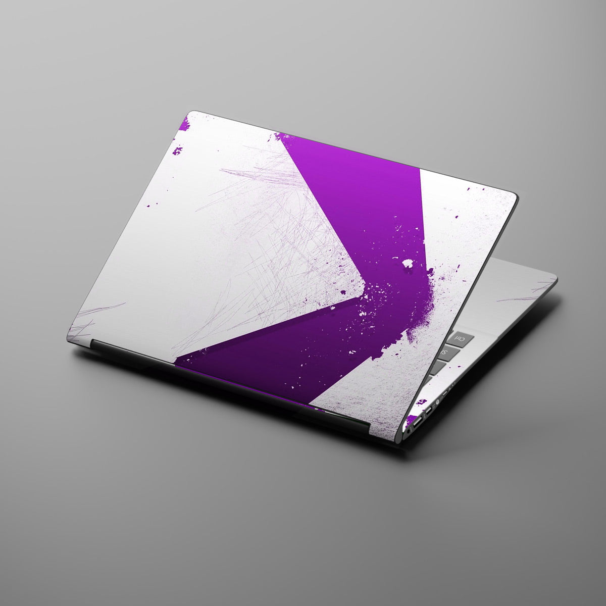 Purple Scrawl - Laptop Skins