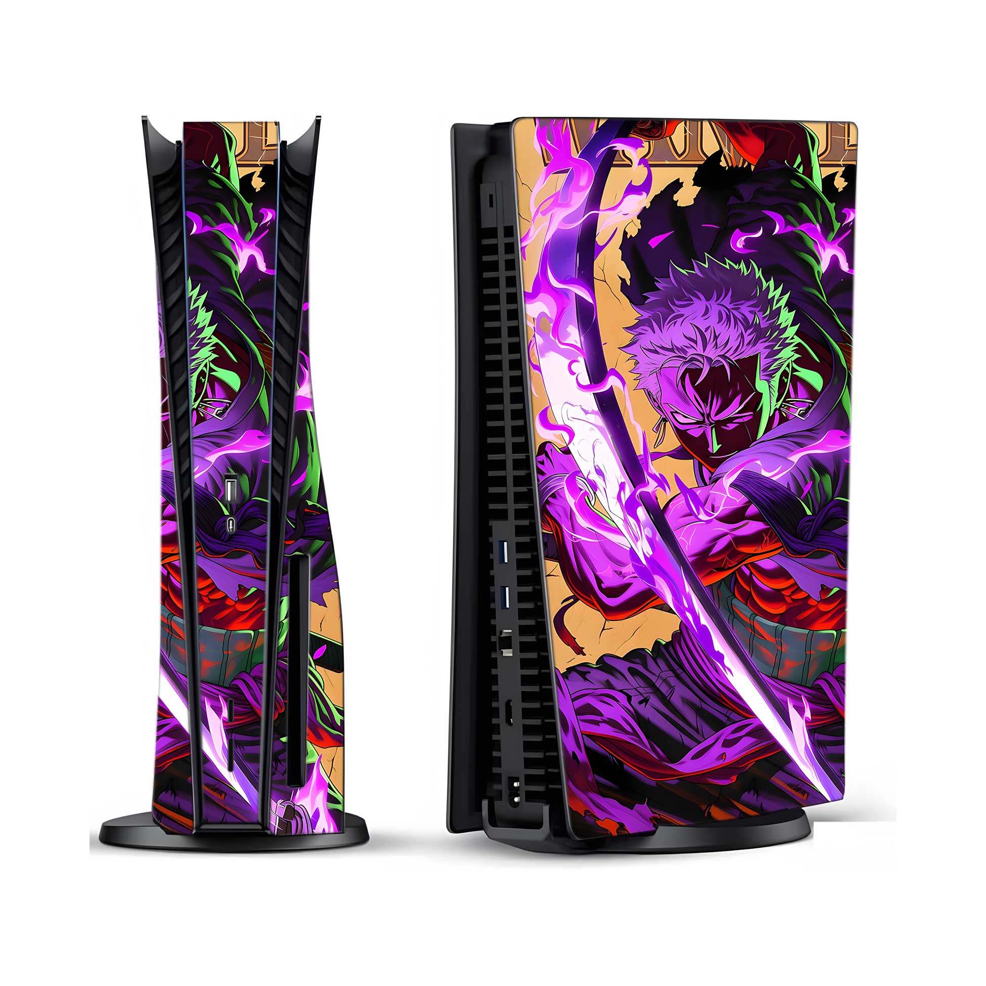 Purple Haki PlayStation 5 Fat Skins & Wraps