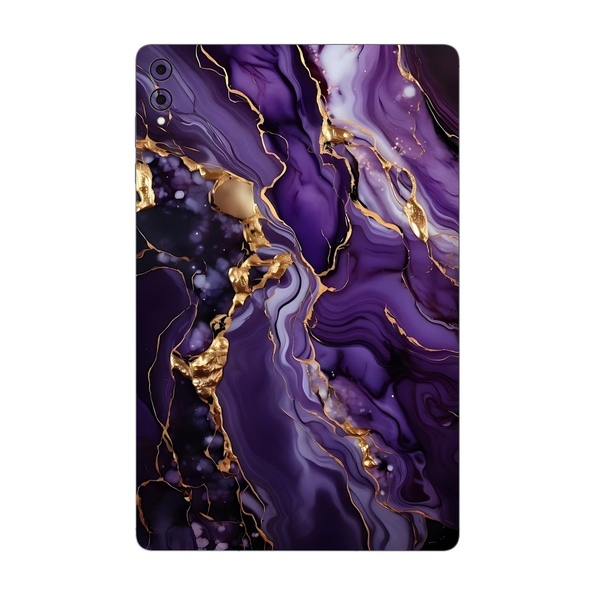 Purple Gold Vein skin on Samsung Galaxy Tab S11 Ultra by Decalz