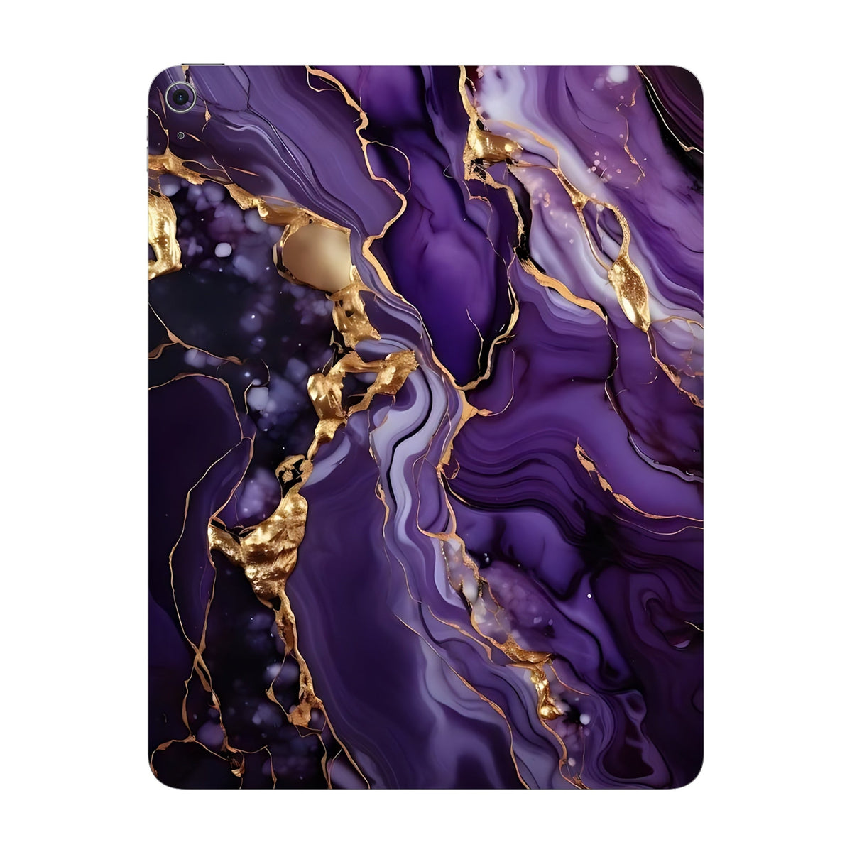 Purple Gold Vein skin on iPad Air 13-inch M3 2025 by Decalz