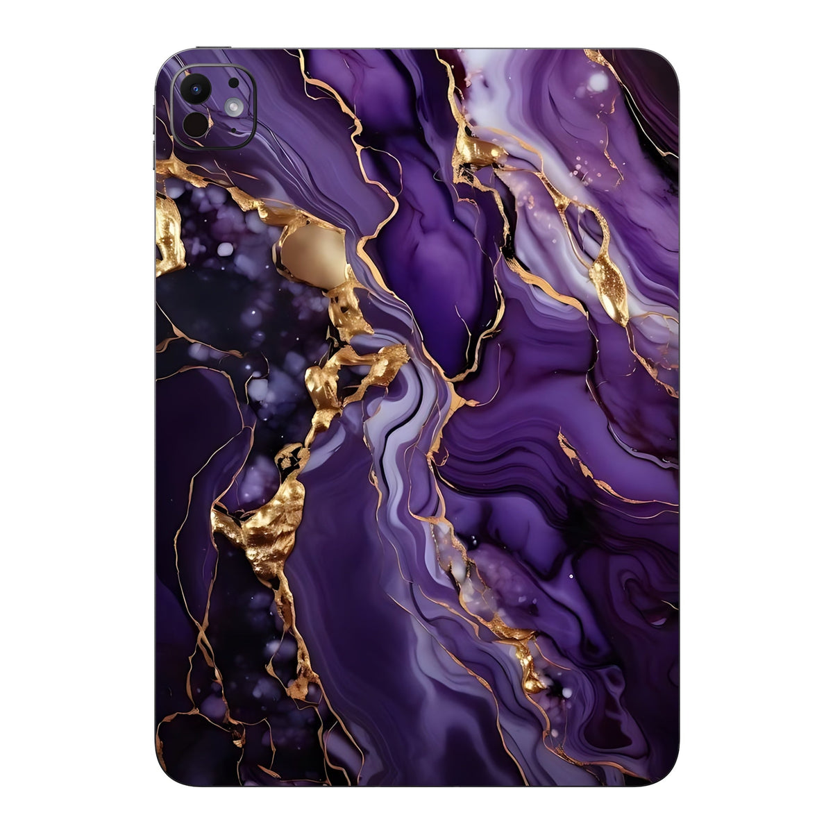 Purple Gold Vein skin on iPad Pro 11-inch M5 by Decalz