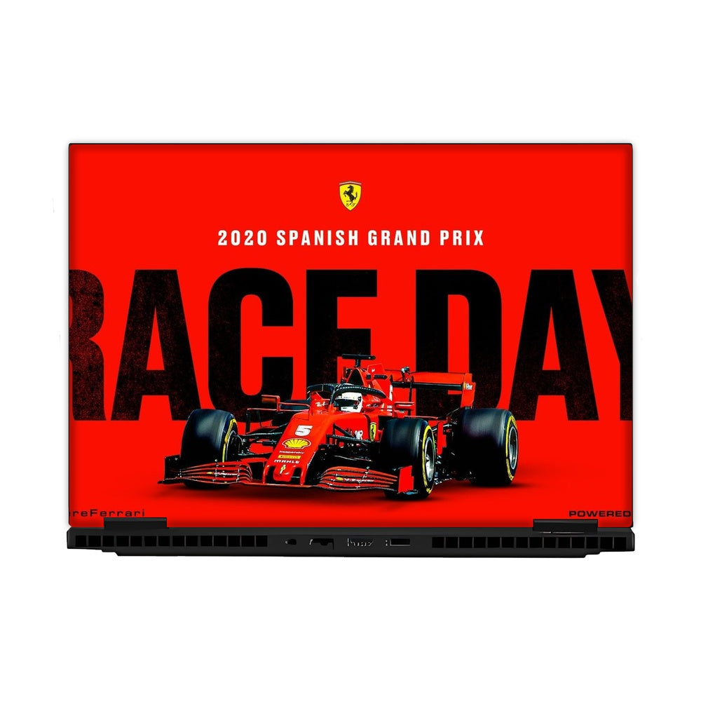 RaceDay Ferrari Formula1 skin on Hp Omen Gaming 16-AM0241TX by Decalz
