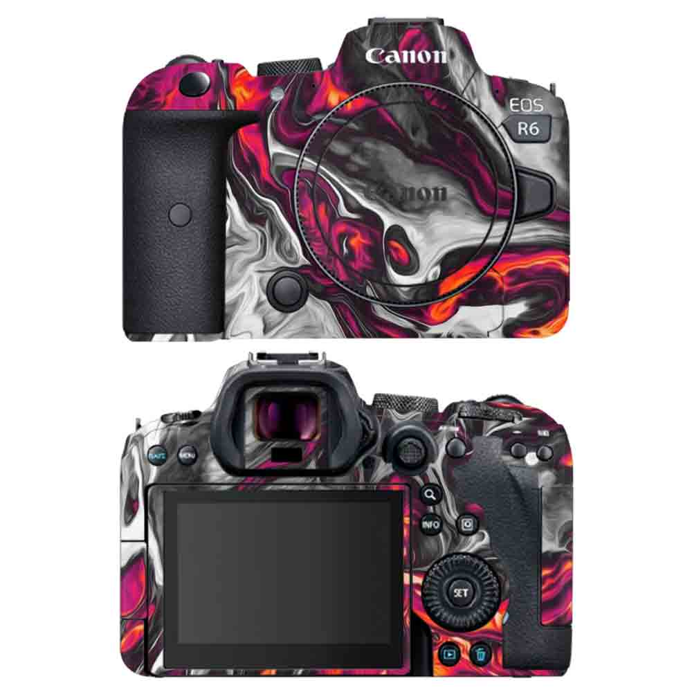 Red Hot Lava - Canon Camera Skins