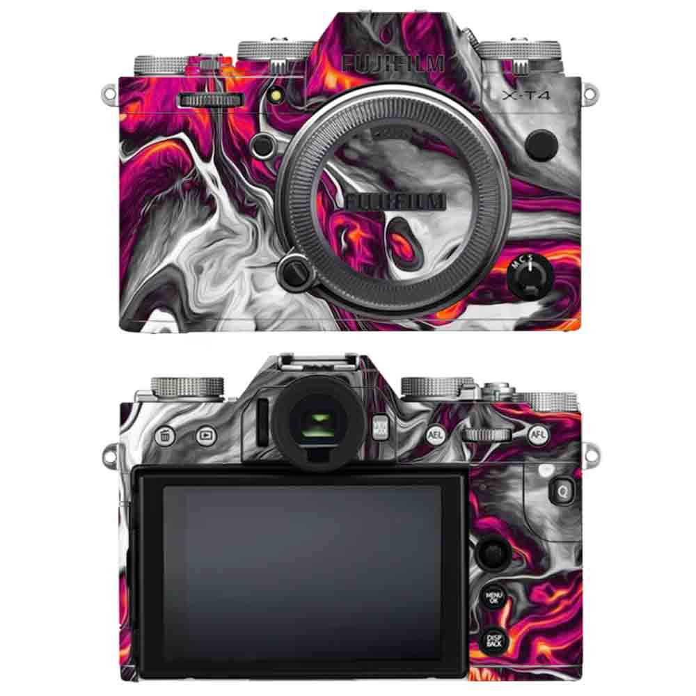 Red Hot Lava - Fujifilm Camera Skins