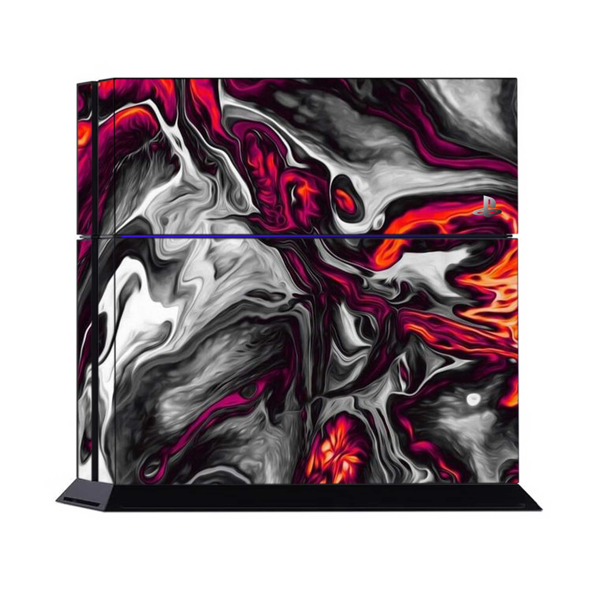 Red Hot Lava PlayStation 4 Fat Skins & Wraps