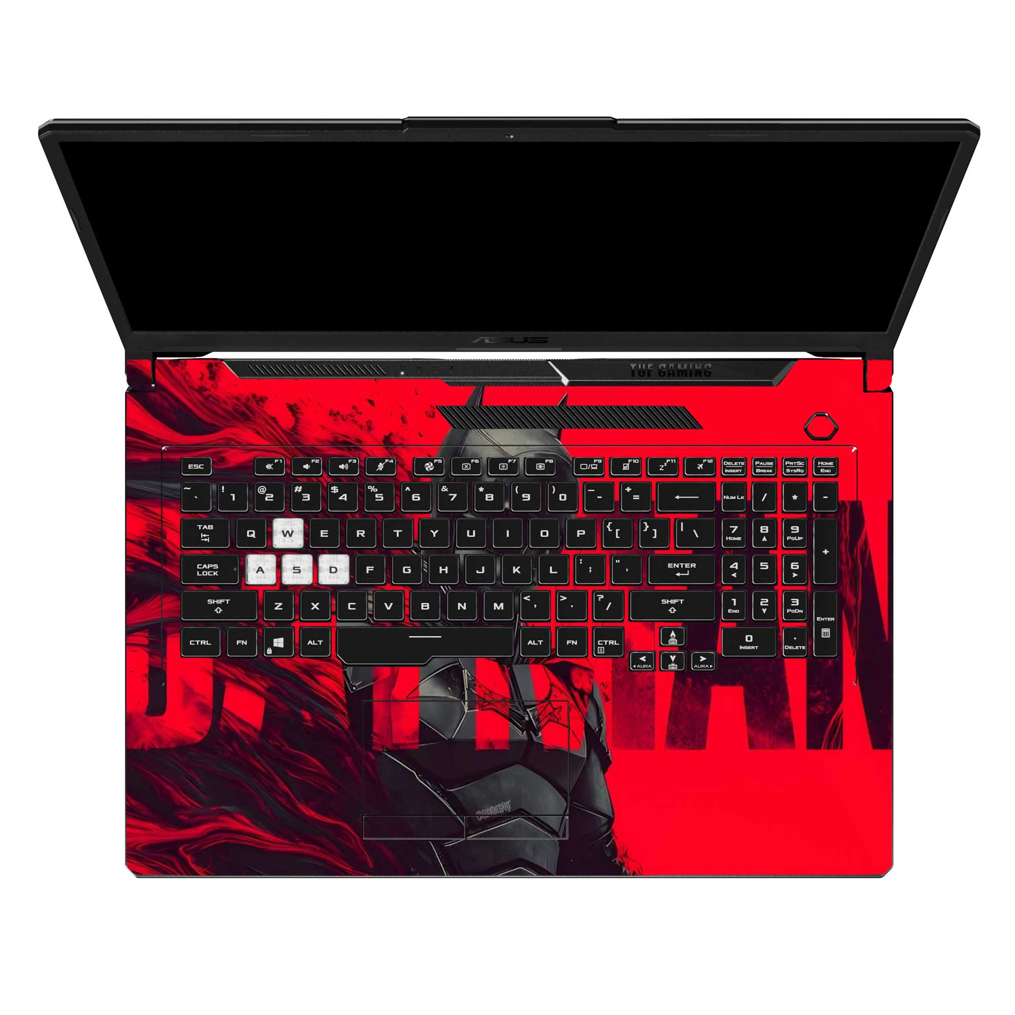 Red Batgirl Graphic - Laptop Skins