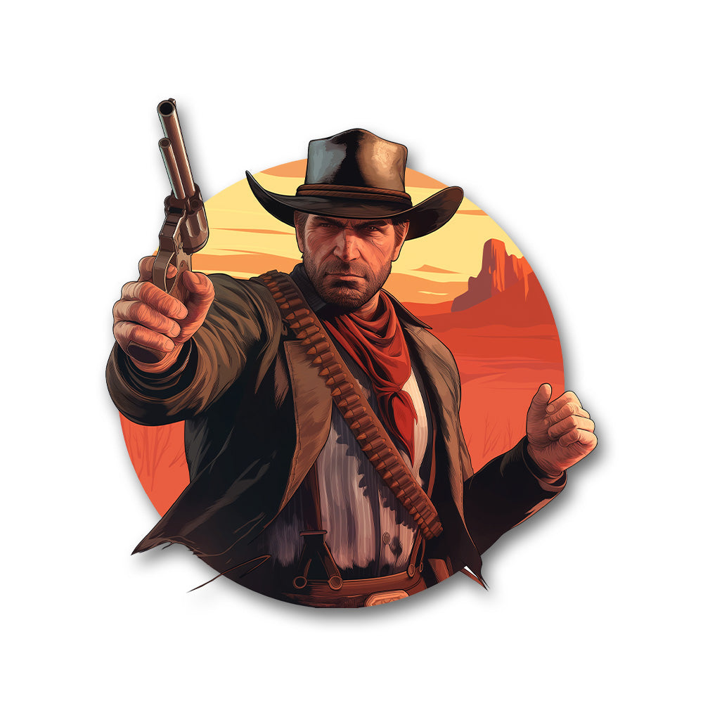 Red Dead Redemption Arthur Morgan Sticker