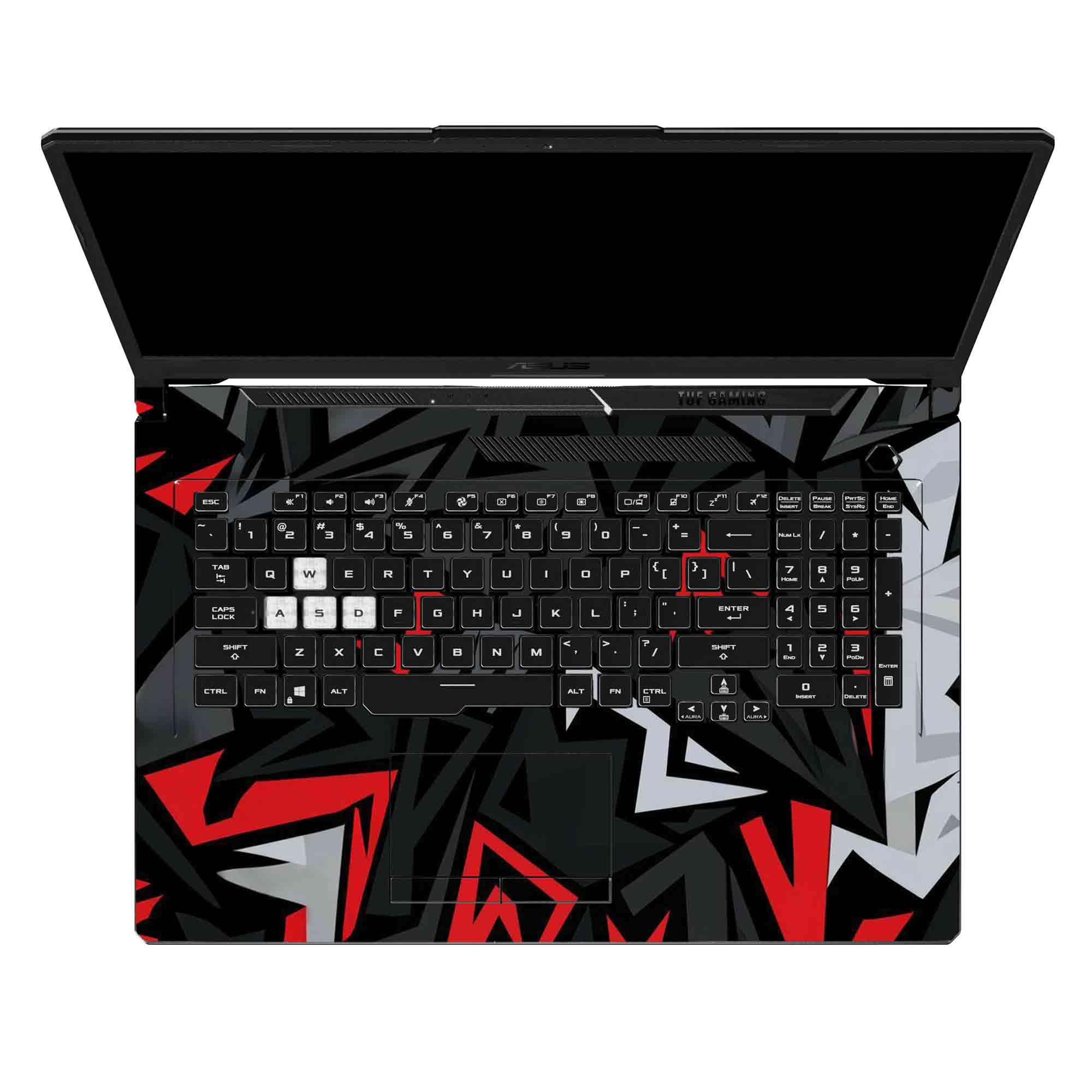 Red Graffiti - Laptop Skins