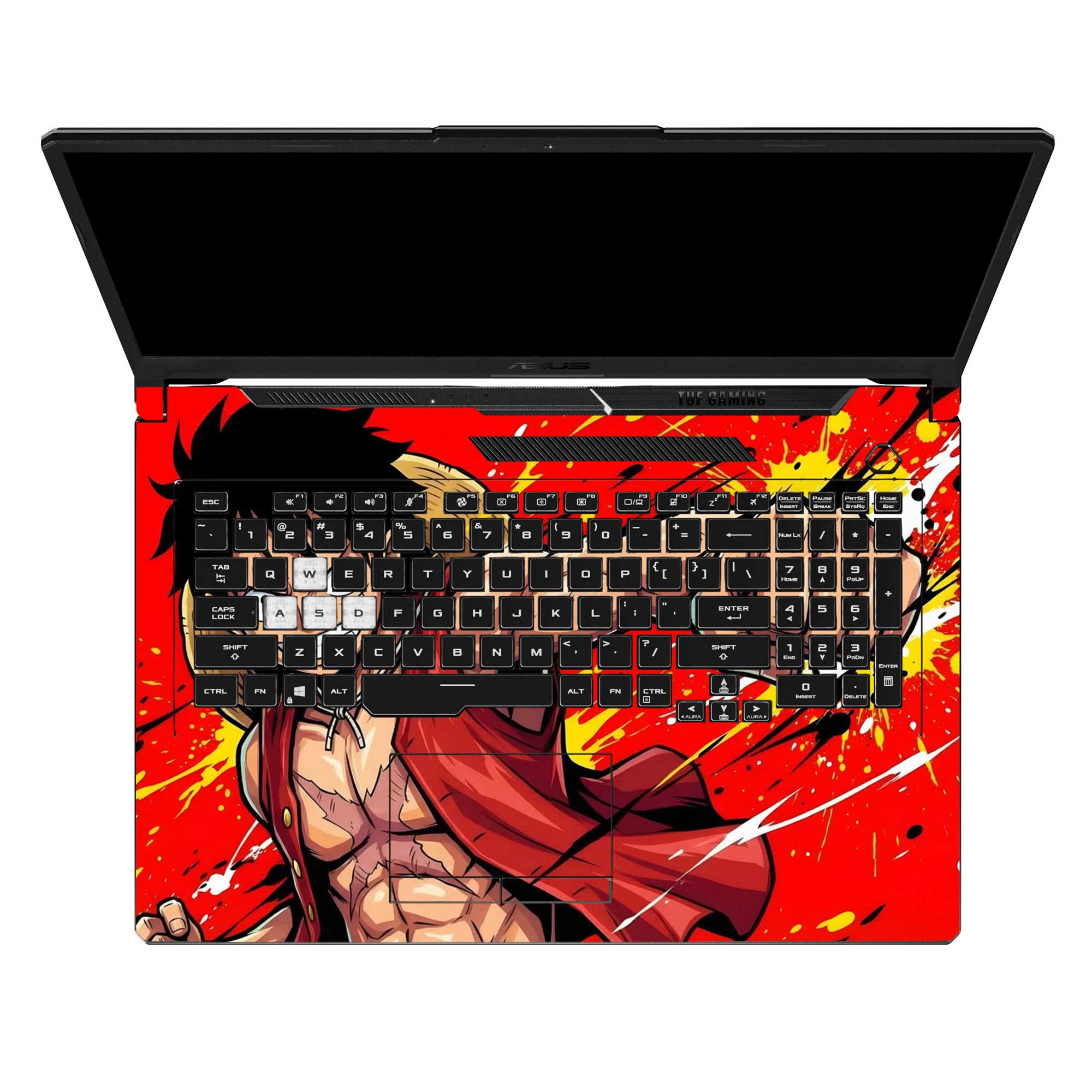 Red Punch Revolution - Laptop Skins & Wraps