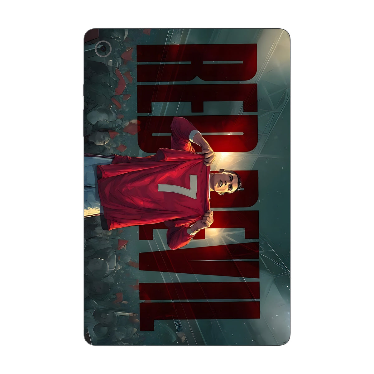 Red Aura skin on Samsung Galaxy Tab S10 Lite by Decalz