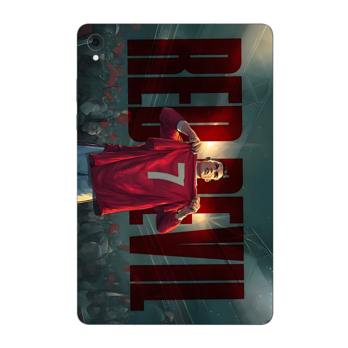 Red Aura skin on Samsung Galaxy Tab S11 by Decalz