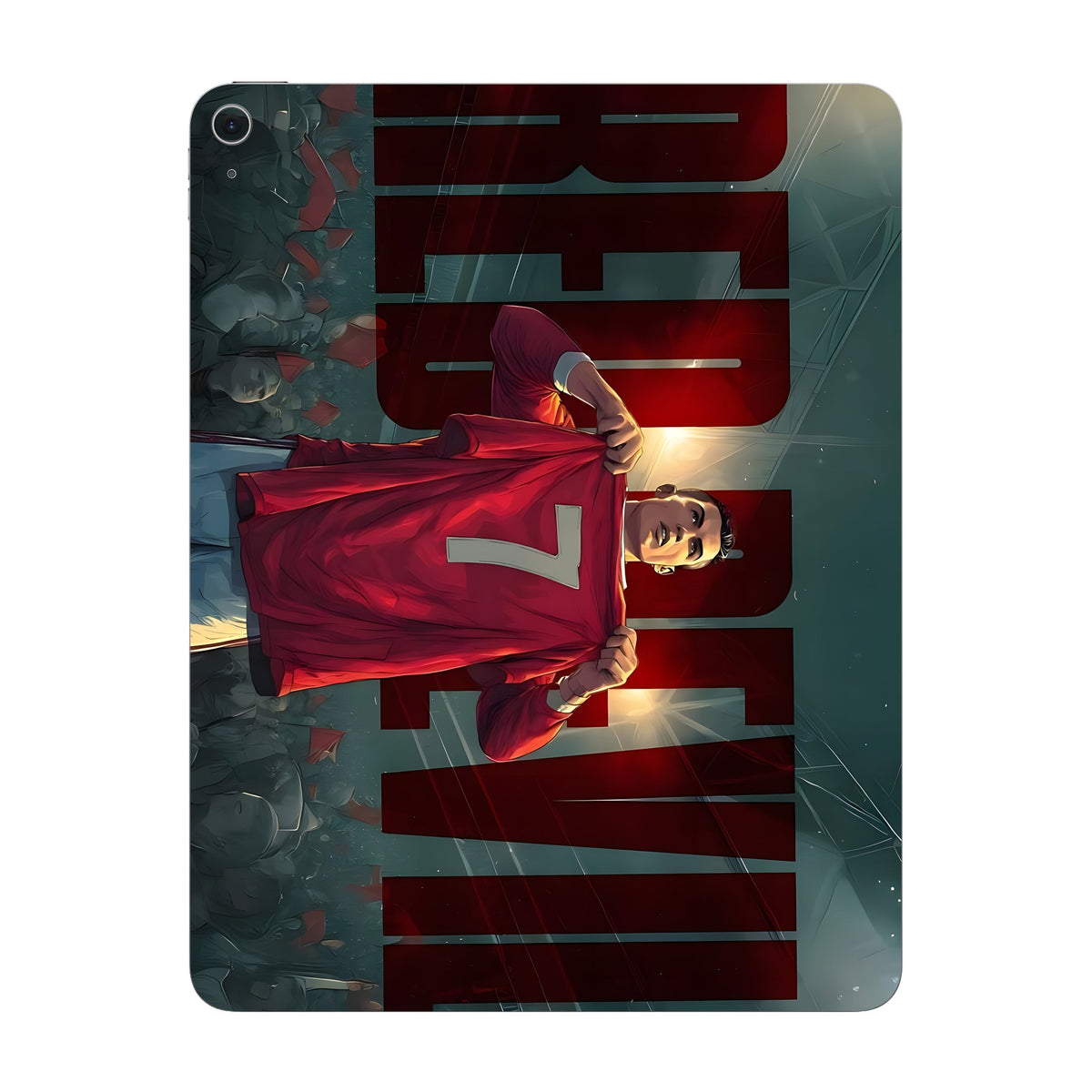 Red Aura skin on iPad Air 13-inch M3 2025 by Decalz