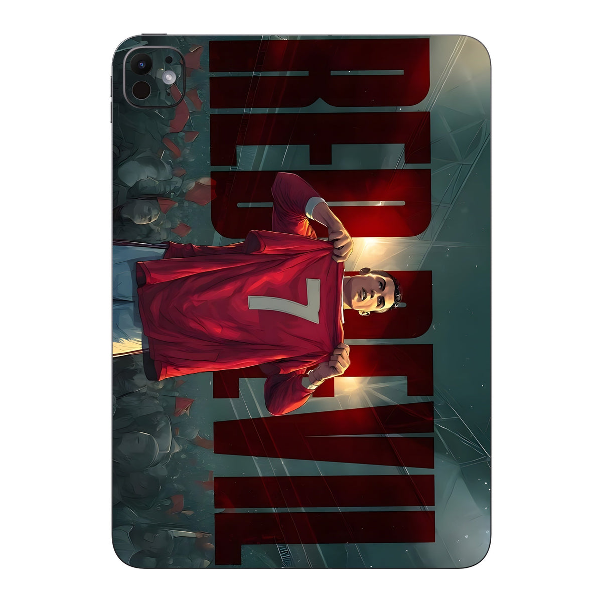 Red Aura skin on iPad Pro 11-inch M5 by Decalz
