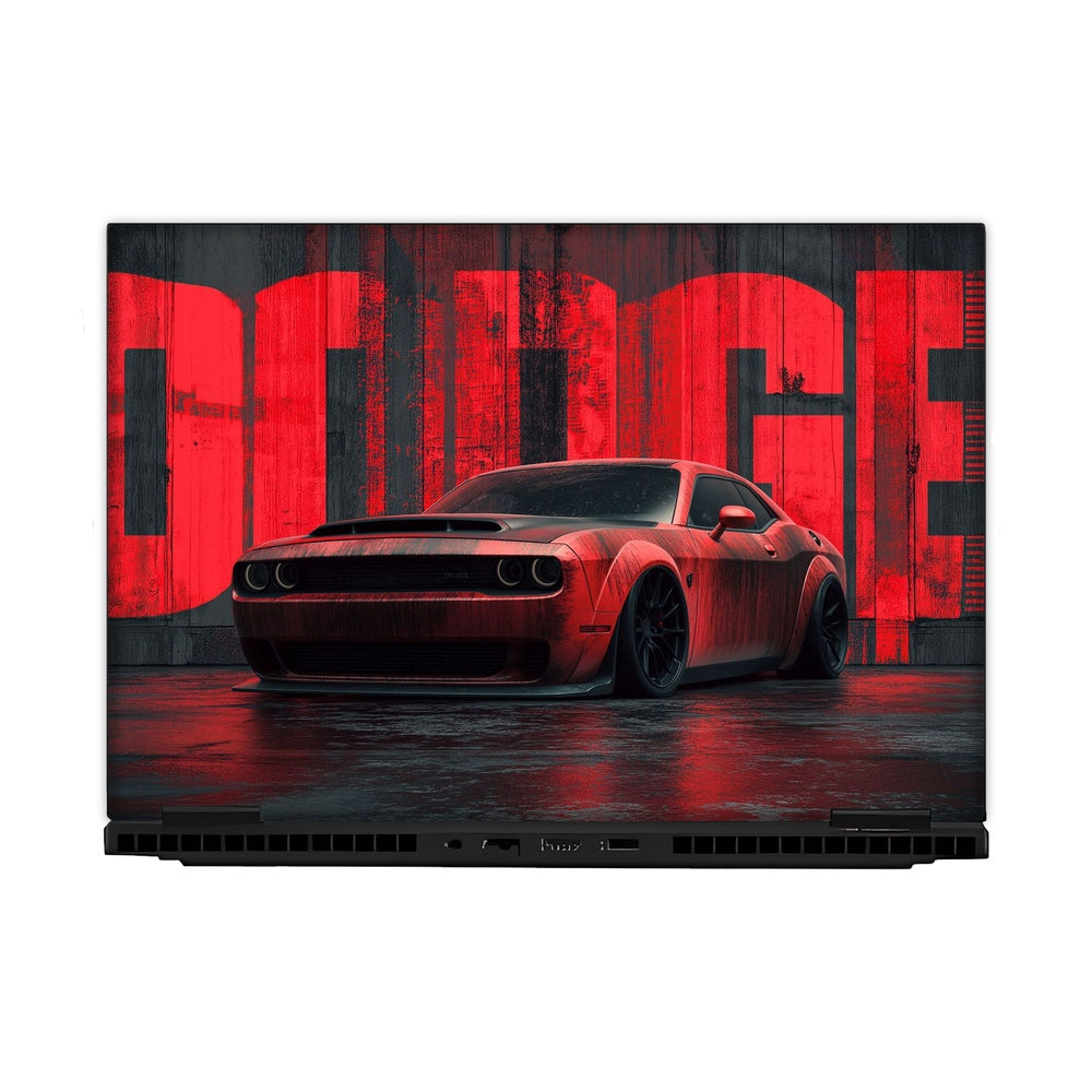 Red Beast skin on Hp Omen Gaming 16-AM0241TX by Decalz